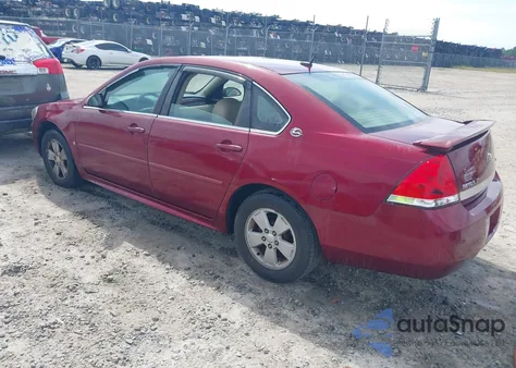 2009 Chevrolet Impala Lt из США, поврежденный, VIN 2G1WT57K091113091